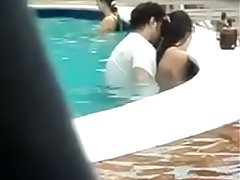 desi doctor fucking wife pussy in swimming