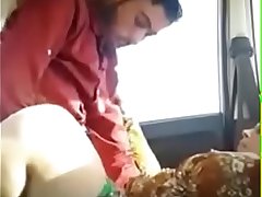 pakistani couple fucking on the car