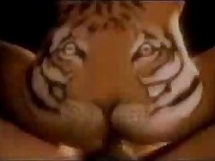 Tiger Eating